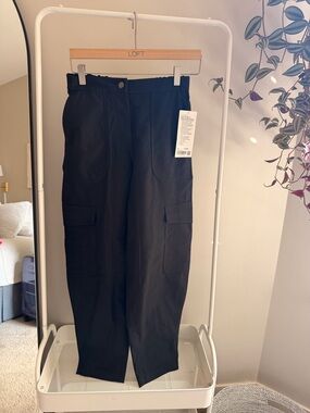 lululemon athletica Black Women's Cargo Barrel Leg Pants